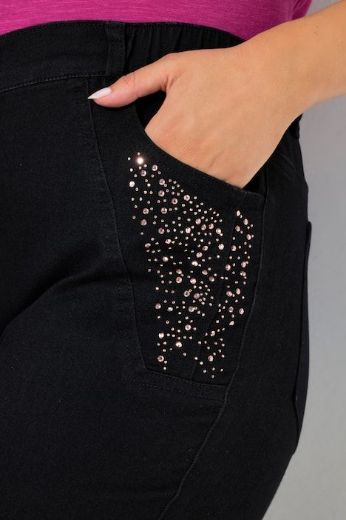 Plus size veliki brojevi Traperice uskih nogavica za punije