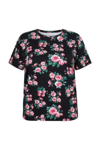 Plus size veliki brojevi Majica kratkih rukava šireg kroja za punije