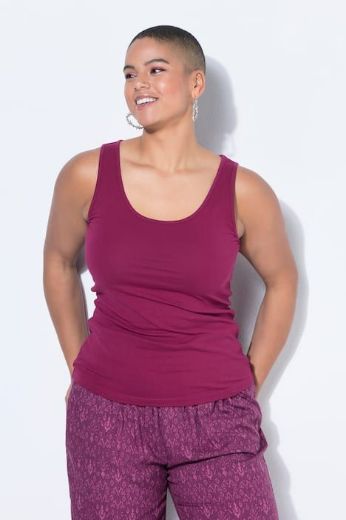 Plus size veliki brojevi Top užih naramenica za punije