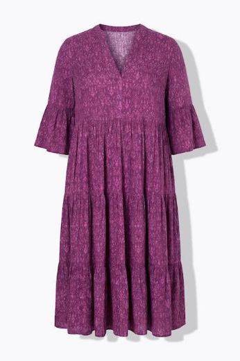Plus size veliki brojevi Haljina V izrez za punije