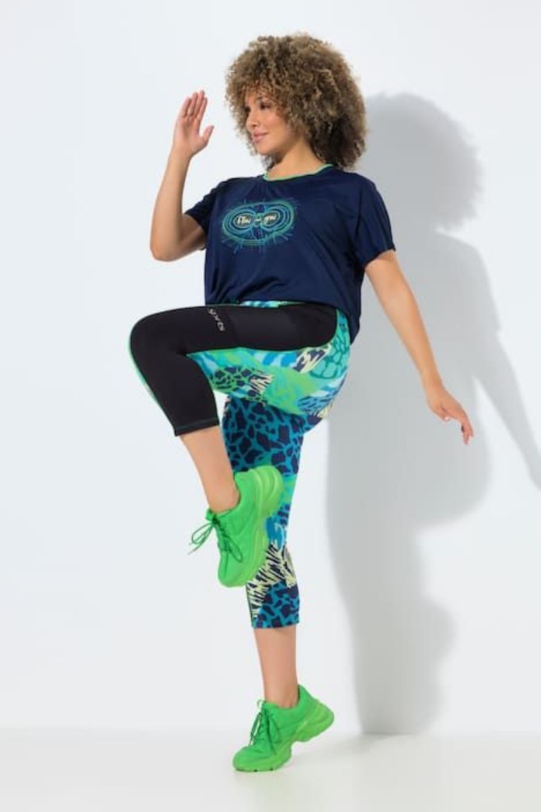 Plus size veliki brojevi Tajice Capri za punije
