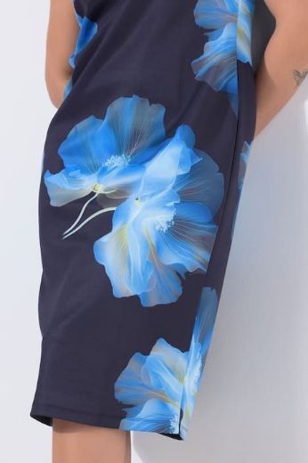 Plus size veliki brojevi Haljina elegantna midi bez rukava za punije