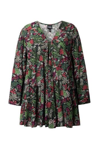 Plus size veliki brojevi Bluza dugih rukava A kroja za punije