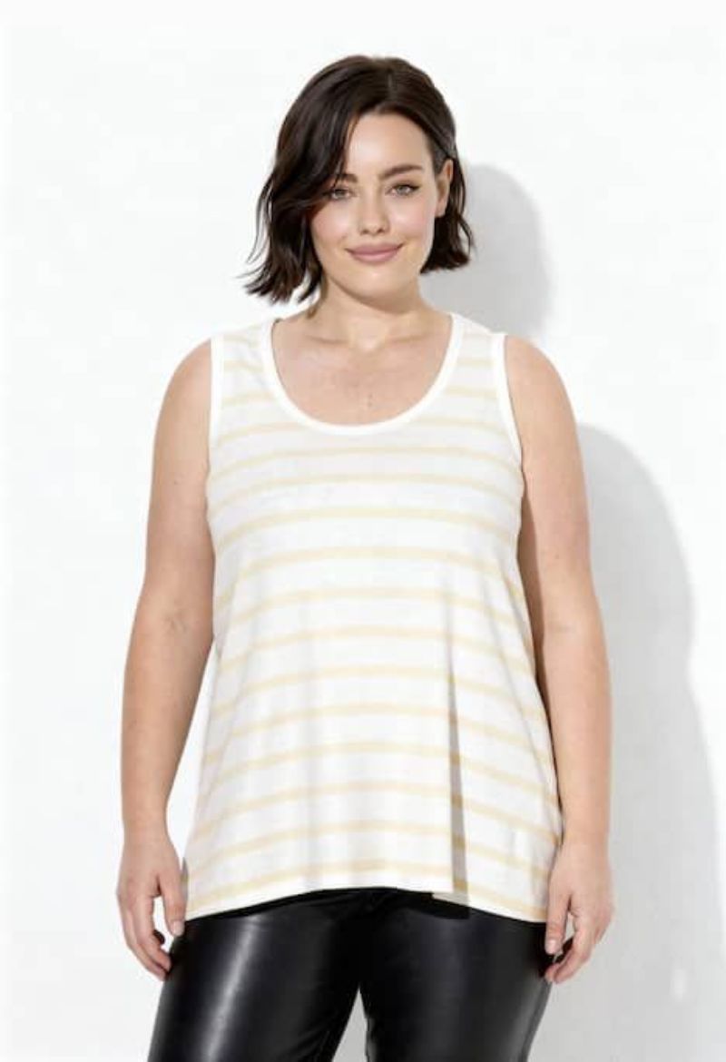 Plus size veliki brojevi Majica bez rukava za punije