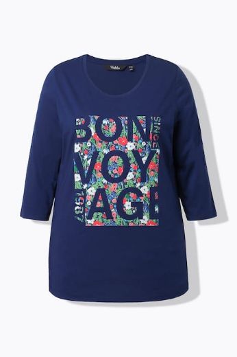 Plus size veliki brojevi Majica 3/4 rukava za punije