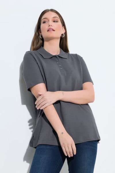 Veliki brojevi Majica polo kratkih rukava moda za punije