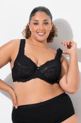 Plus size veliki brojevi Grudnjak čipkani širih naramenica za punije