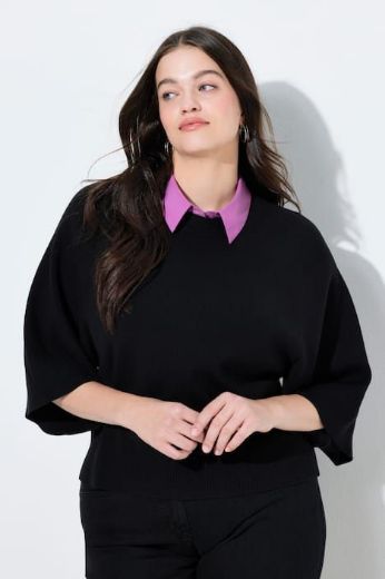 Plus size veliki brojevi Bluza bez rukava kraćeg kroja za punije