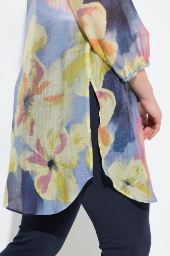 Plus size veliki brojevi Tunika 3/4 rukava za punije