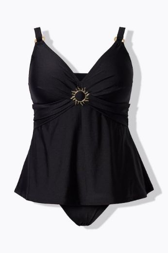 Plus size veliki brojevi Kupaći kostim tankini za punije
