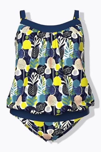 Plus size veliki brojevi Kupaći kostim tankini za punije