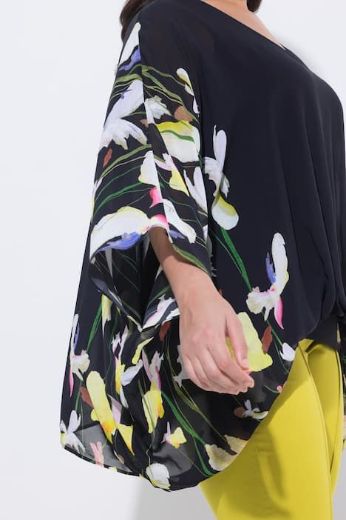 Plus size veliki brojevi Bluza 3/4 rukava V ovratnika za punije