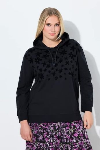 Plus size veliki brojevi Majica dugih rukava s kapuljačom za punije