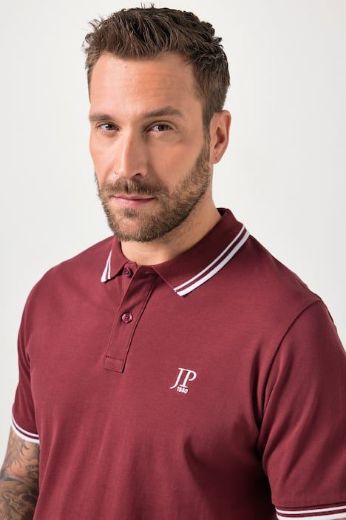 Plus size veliki brojevi Majica Polo s prugama za punije
