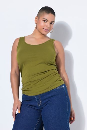 Plus size veliki brojevi Top užih naramenica za punije
