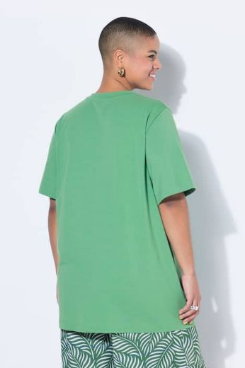 Plus size veliki brojevi Majica dugi model kratkih rukava za punije