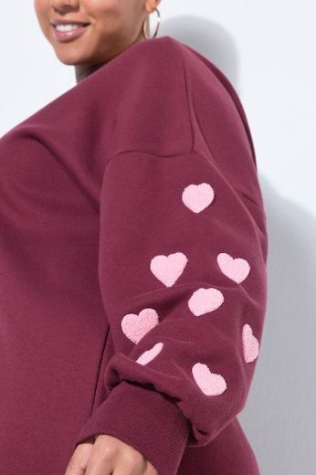 Plus size veliki brojevi Majica dugih rukava šireg kroja za punije