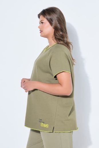 Plus size veliki brojevi Majica 1/2 rukava šireg kroja za punije