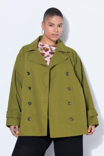 Plus size veliki brojevi Jakna šireg kroja za punije