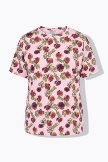 Plus size veliki brojevi Majica kratkih rukava šireg kroja za punije