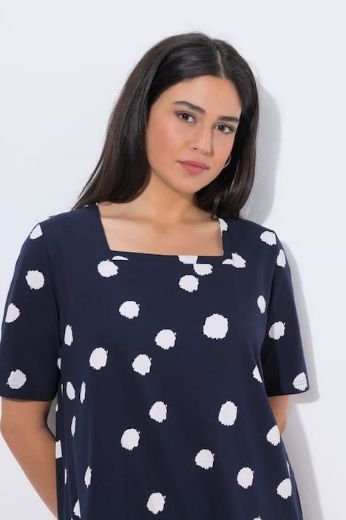 Plus size veliki brojevi Majica kratkih rukava dužeg kroja za punije