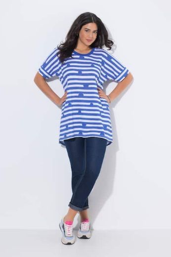 Plus size veliki brojevi Majica kratkih rukava dužeg i šireg kroja za punije
