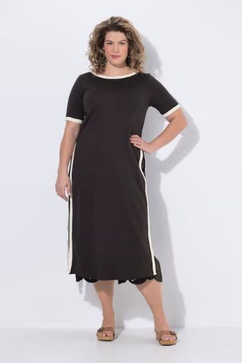 Plus size veliki brojevi Majica kratkih rukava dugog kroja za punije
