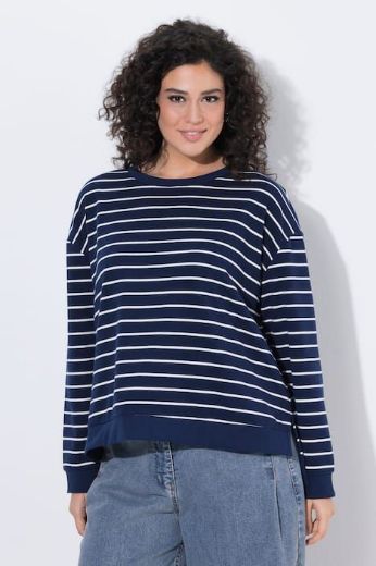 Plus size veliki brojevi Majica dugih rukava okruglog izreza za punije