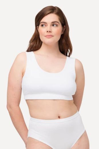 Plus size veliki brojevi Grudnjak bez žica širokih naramenica za punije