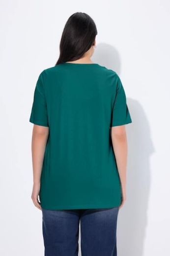 Plus size veliki brojevi Majica A kroj V ovratnik za punije