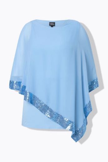 Plus size veliki brojevi Bluza od šifona A kroja za punije
