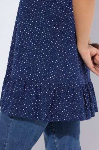 Plus size veliki brojevi Majica kratkih rukava V izrez za punije