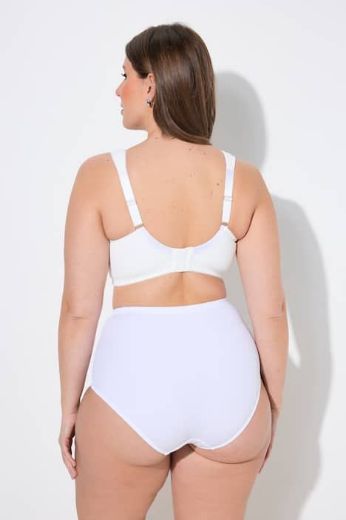 Plus size veliki brojevi Grudnjak bez žice širokih naramenica za punije