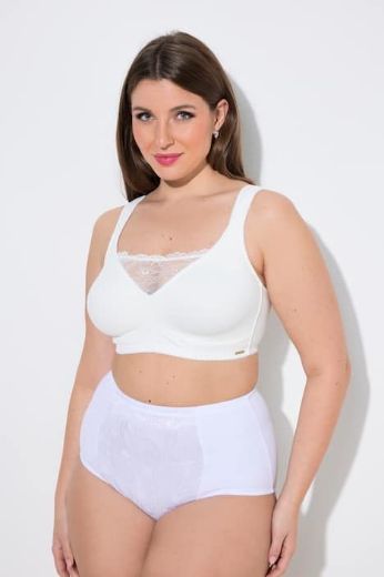 Plus size veliki brojevi Grudnjak bez žice širokih naramenica za punije