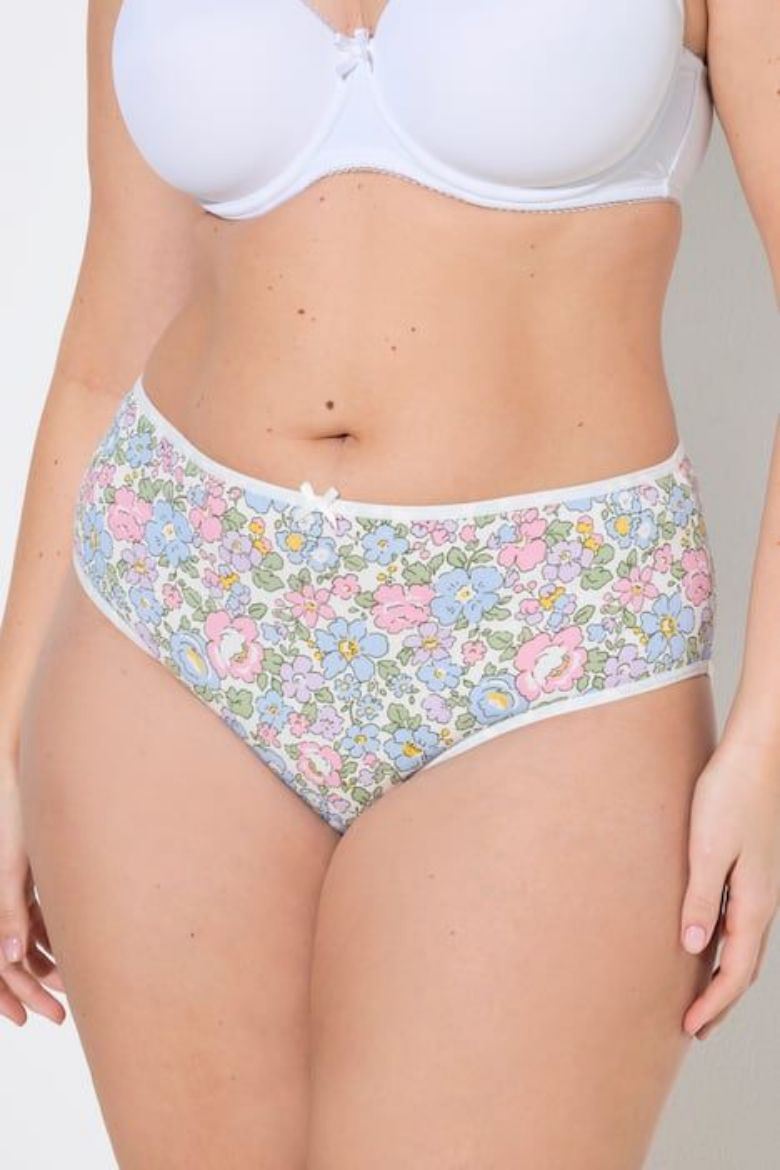 Plus size veliki brojevi Gaćice midi 5 komada za punije