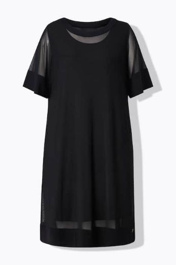 Plus size veliki brojevi Haljina elegantna  3/4 rukava za punije