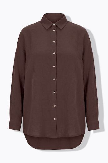Plus size veliki brojevi Bluza na kopčanje za punije