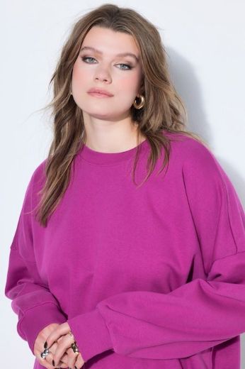Plus size veliki brojevi Majica dugih rukava šireg kroja za punije
