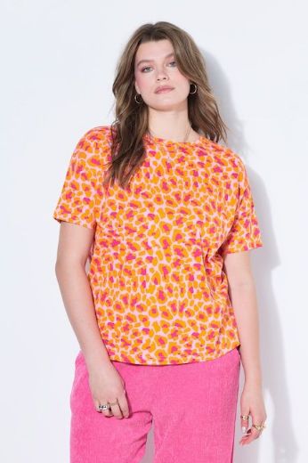Plus size veliki brojevi Majica kratkih rukava šireg kroja za punije