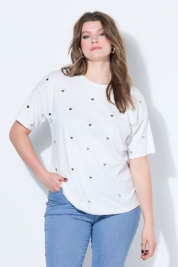 Plus size veliki brojevi Majica kratkih rukava šireg kroja za punije