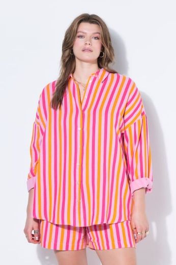 Plus size veliki brojevi Bluza dugih rukava šireg kroja za punije