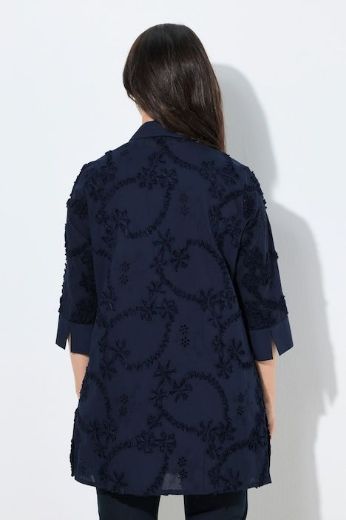 Plus size veliki brojevi Bluza 3/4 rukava dužeg kroja za punije
