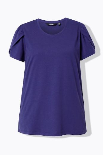 Plus size veliki brojevi Majica kratkih rukava okruglog ovratnika za punije