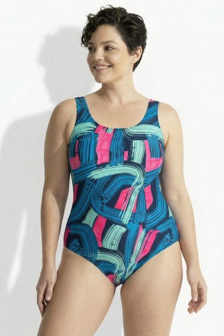 Plus size veliki brojevi Kupaći kostim jednodijelni za punije