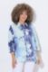 Veliki brojevi Bluza 3/4 rukava lanena moda za punije