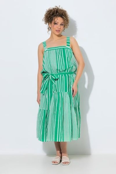 Veliki brojevi Haljina maxi bez rukava moda za punije