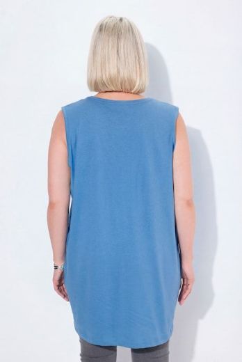 Plus size veliki brojevi Majica V izrez Basic top za punije