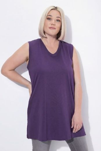 Plus size veliki brojevi Majica V izrez Basic top za punije