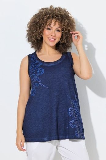 Plus size veliki brojevi Majica bez rukava A kroja za punije