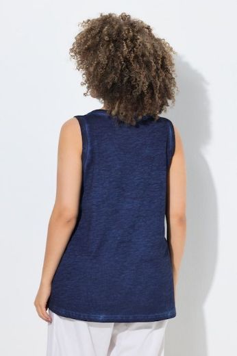 Plus size veliki brojevi Majica bez rukava A kroja za punije